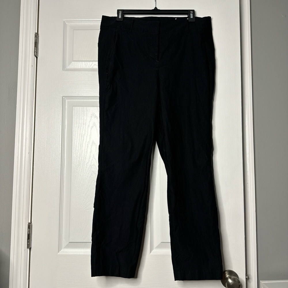 Lane Bryant Black Ankle Pants